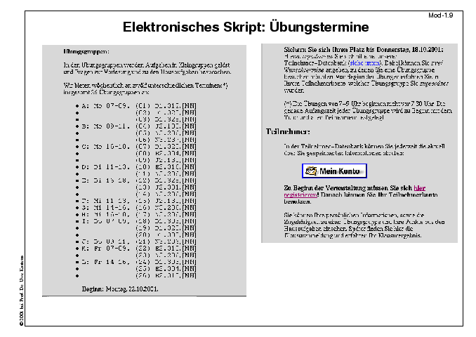 Nächste Folie