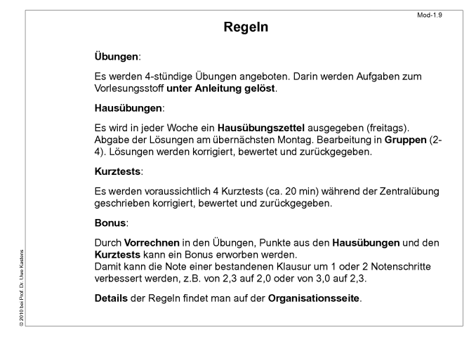 N&auml;chste Folie