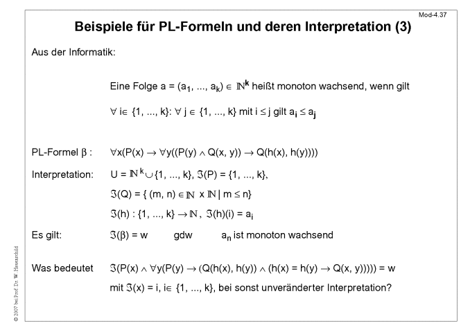 N&auml;chste Folie