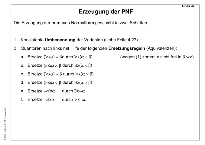 N&auml;chste Folie